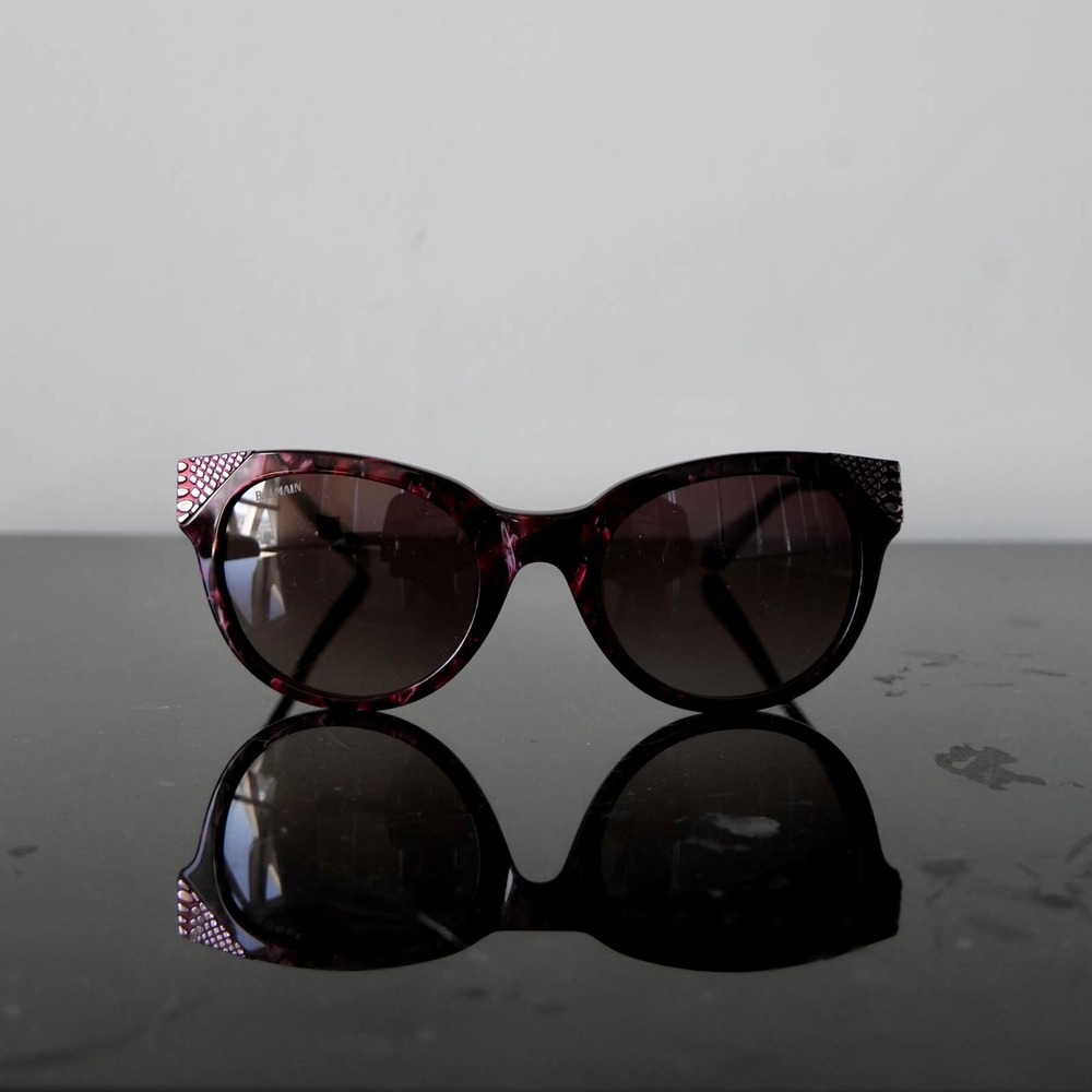 BALMAIN Round Sunglasses